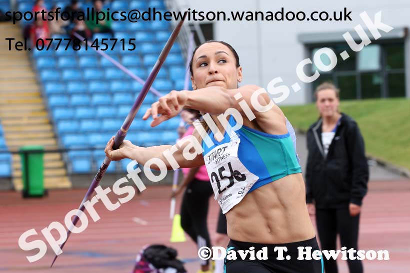 Senior womens javelin, Northern Championships, Sport City, Manchester. Photo: David T. Hewitson/Sports for All Pics